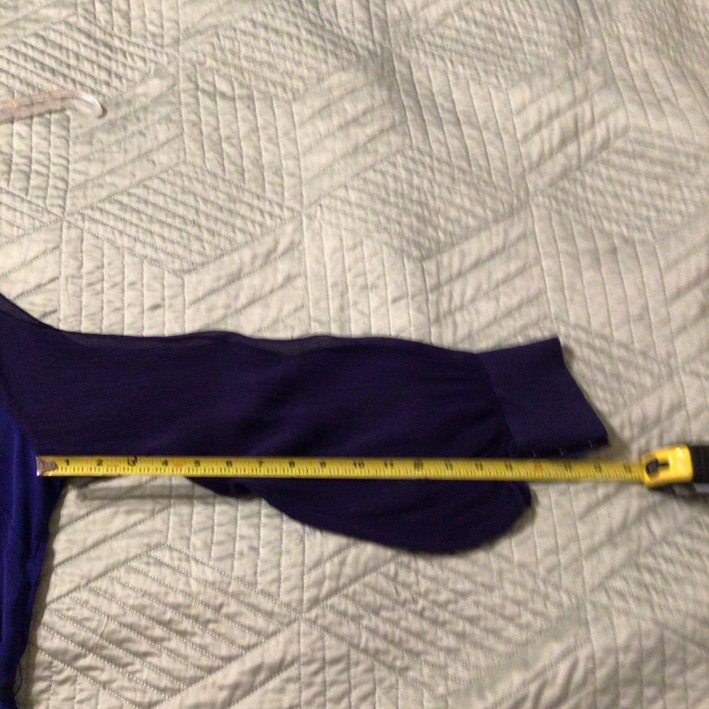 NWOT, Royal blue T TAHARI blouse - Picture 3 of 8